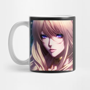 Anime Woman Portrait Mug